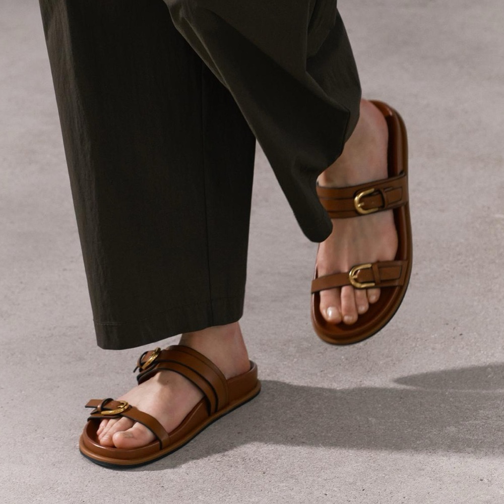 Zara Buckled sandals